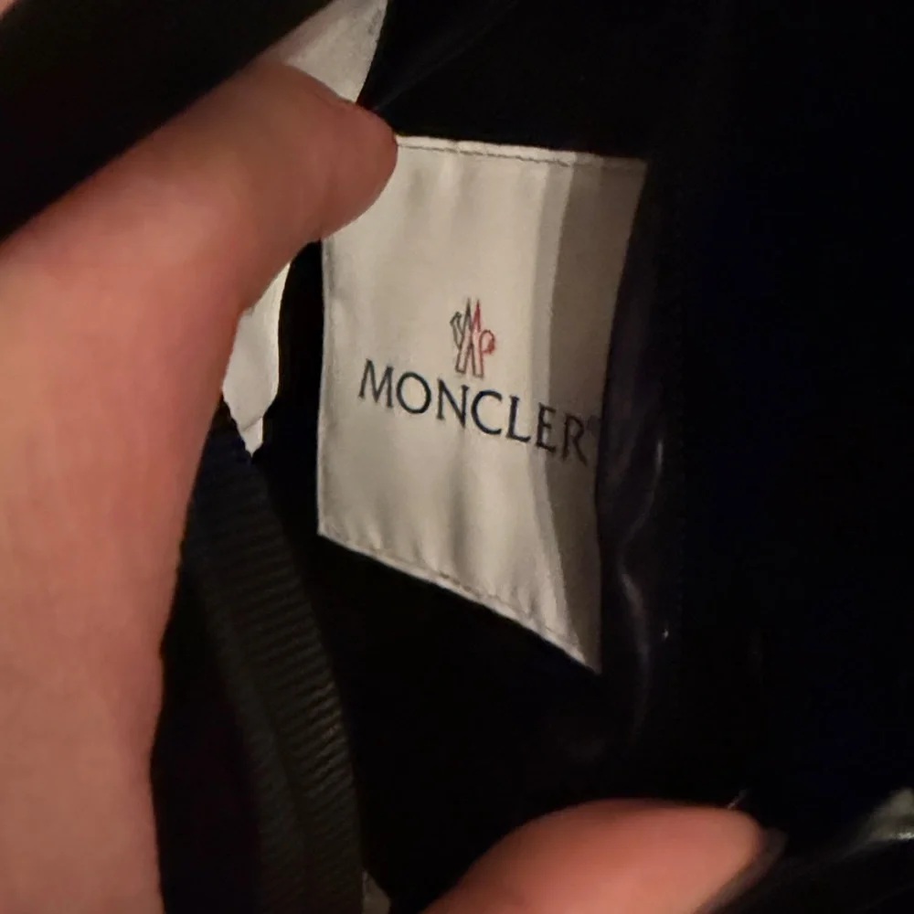 MONCLER x ASAP ROCKY Black Sz 3 Polyamide Men's Coat Don’t be Dumb New w defect
